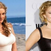 Drew Barrymore breast reduction